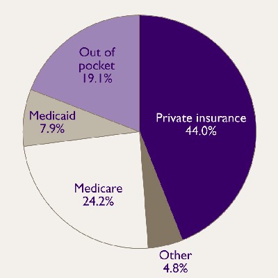 Figure 4.  Pie Chart - See text conversion below for details.
