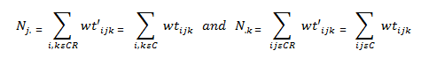 the figure contains formula to calculate N<sub>j</sub>